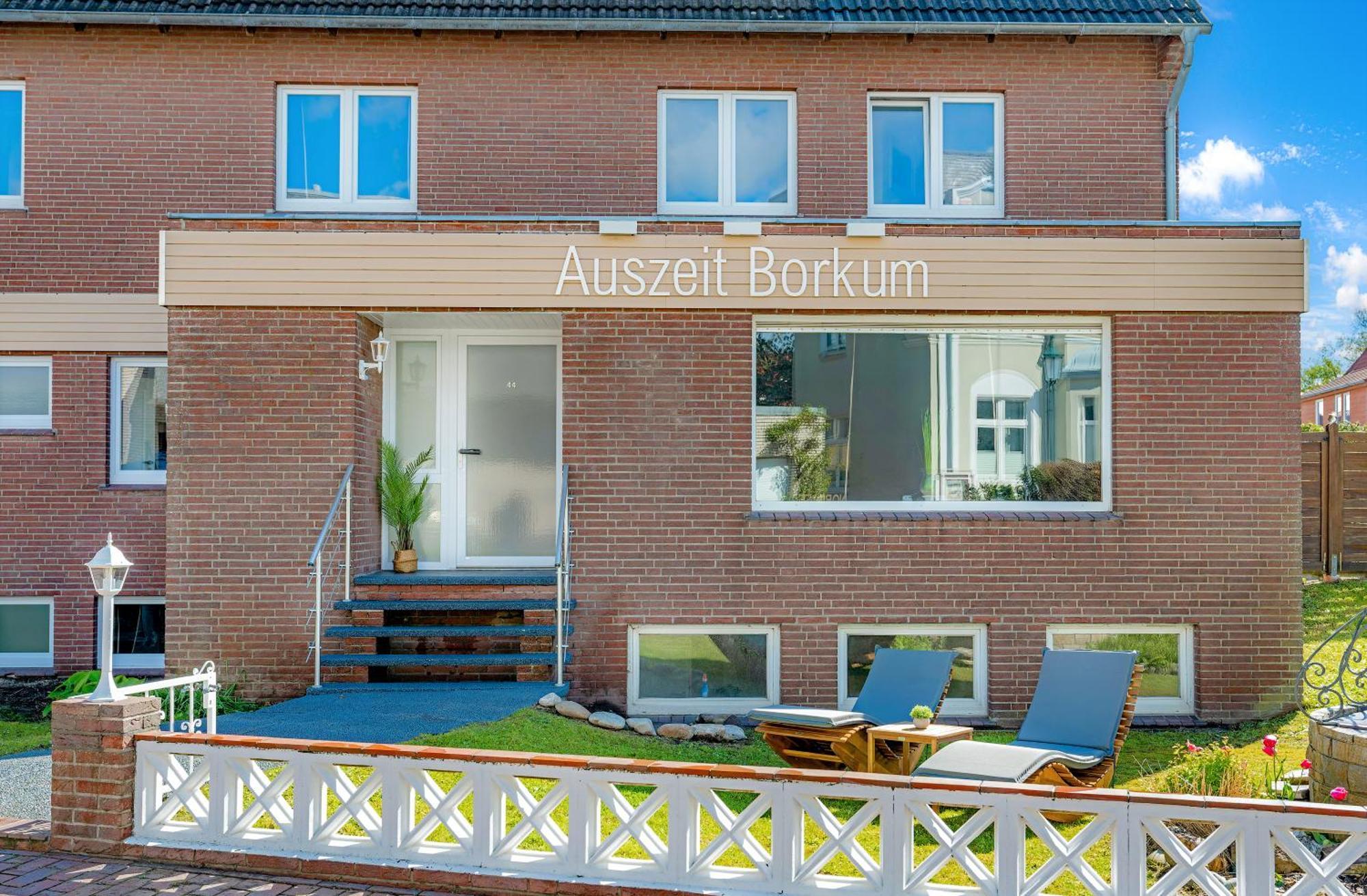 Auszeit Borkum Aparthotel Buitenkant foto