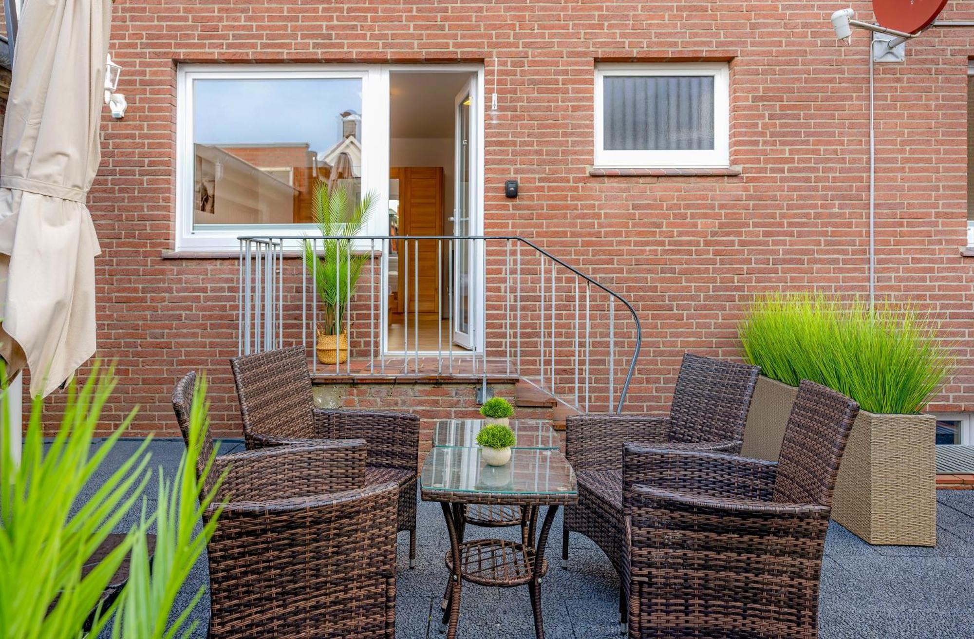 Auszeit Borkum Aparthotel Buitenkant foto