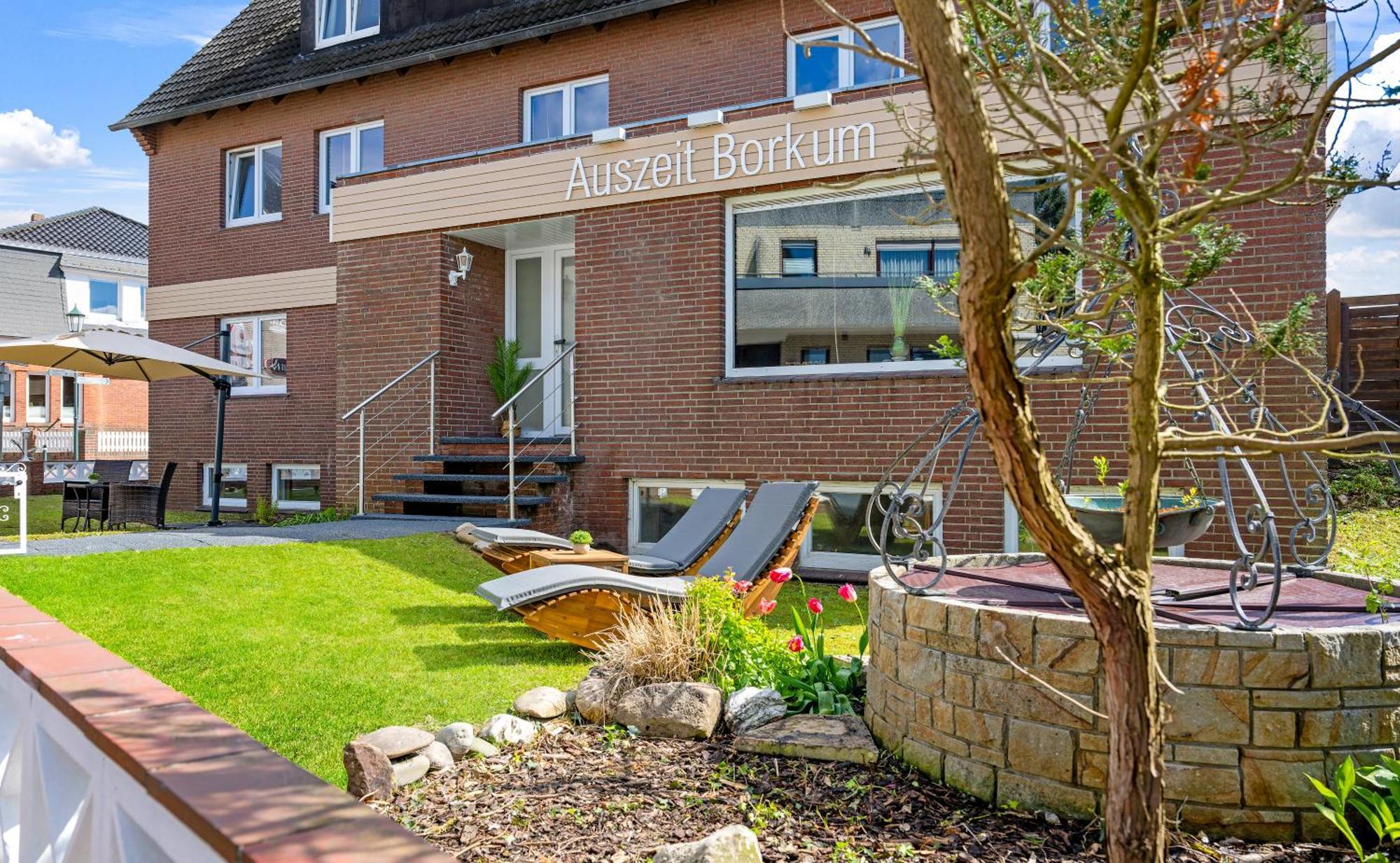 Auszeit Borkum Aparthotel Buitenkant foto